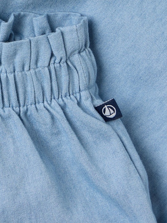Petit Bateau: Cotton chambray pants