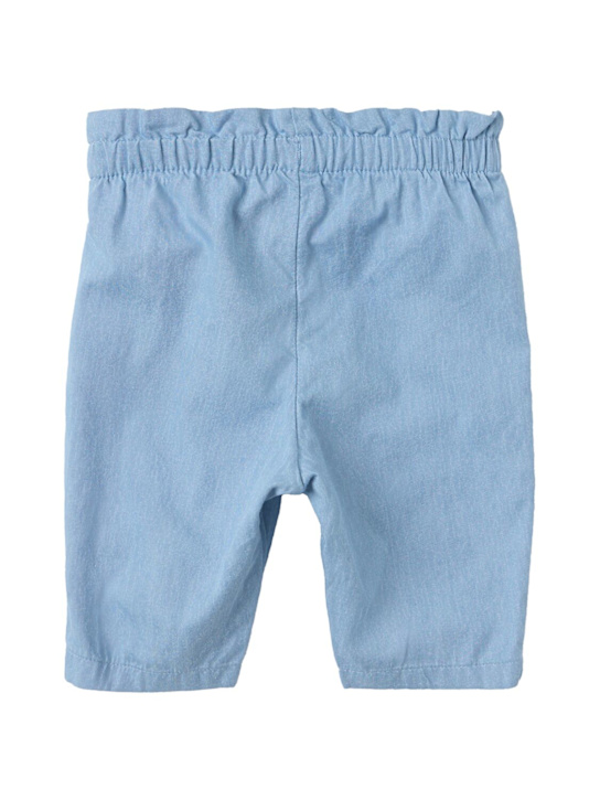 Petit Bateau: Cotton chambray pants
