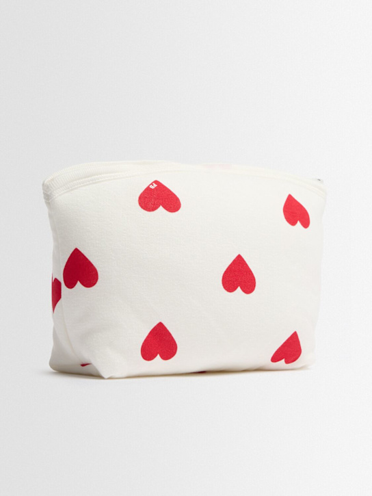 Cotton zip pouch