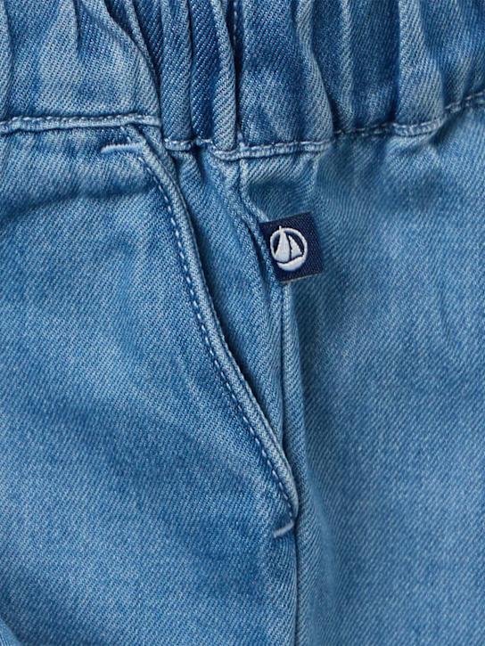 Petit Bateau: Cotton chambray shorts