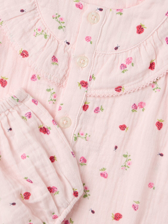 Petit Bateau: Cotton jersey top & shorts