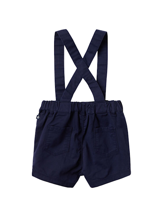 Petit Bateau: Cotton chambray overalls