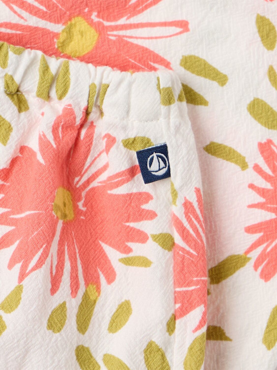 Petit Bateau - Cotton printed pants