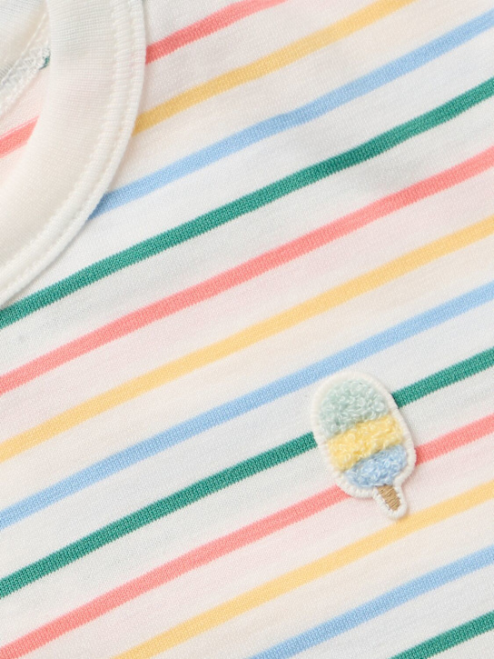 Petit Bateau - Striped cotton jersey t-shirt