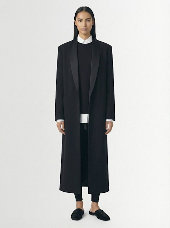 The Row - Manteau midi en laine Erdene