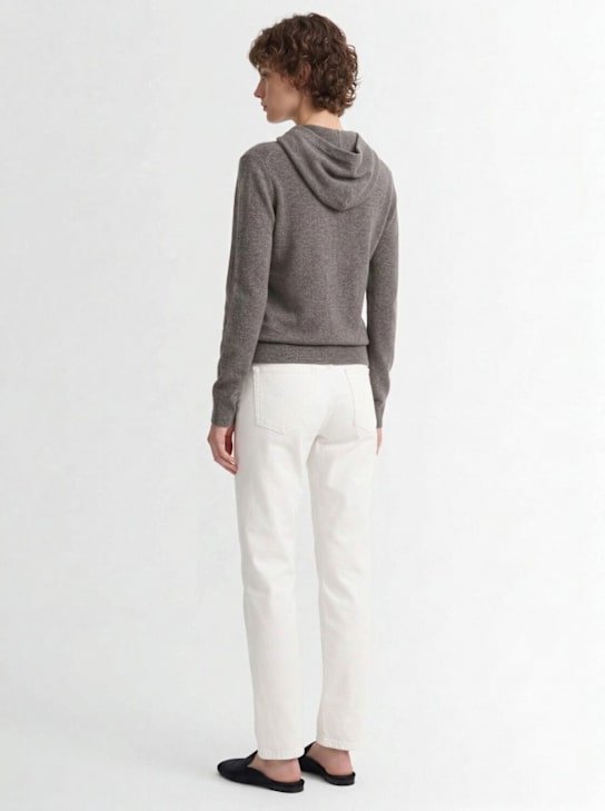 The Row: Suéter de cashmere con capucha
