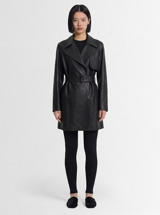 The Row - Siempra soft leather short coat