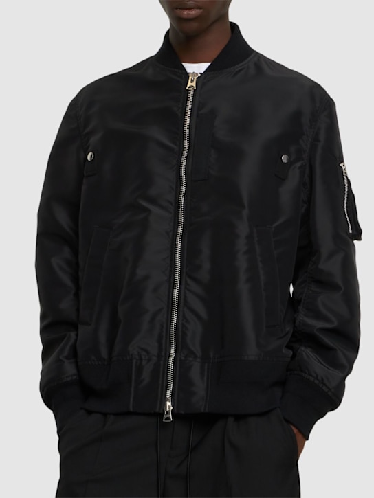 Sacai: Jacke aus Nylontwill