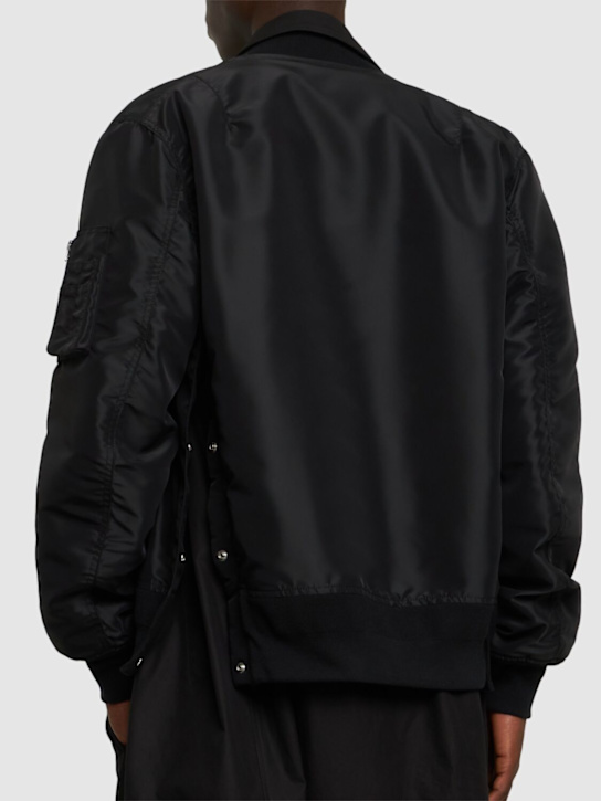 Sacai: Jacke aus Nylontwill