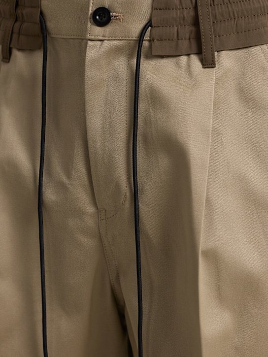 Sacai: Chino suiting pants