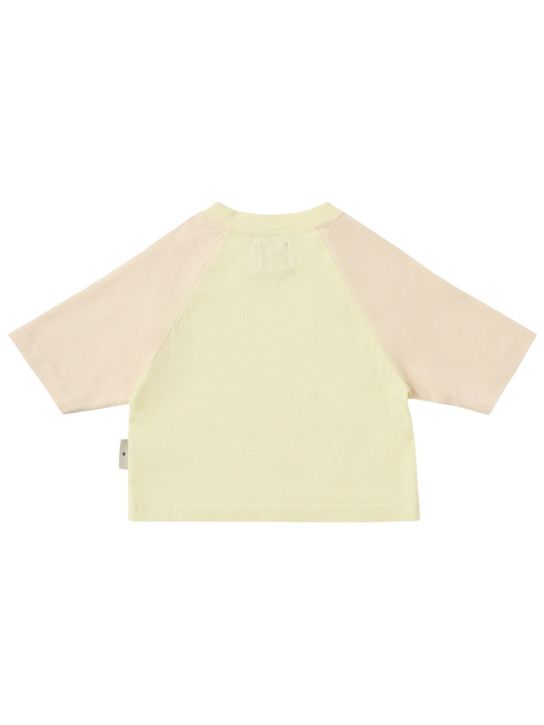 MORNING MESS THERAPY: Printed cotton t-shirt