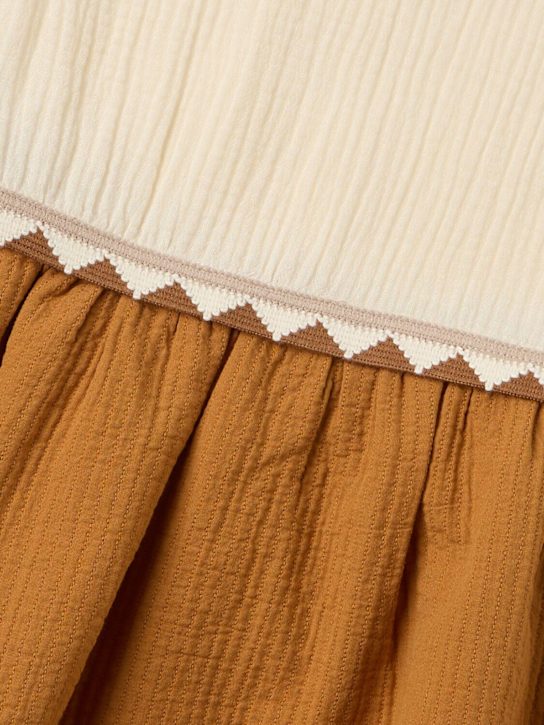 MORNING MESS THERAPY: Double cotton dress