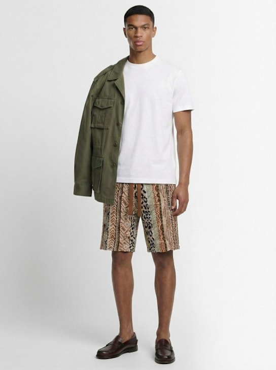 Laneus: Cotton jersey oversize t-shirt