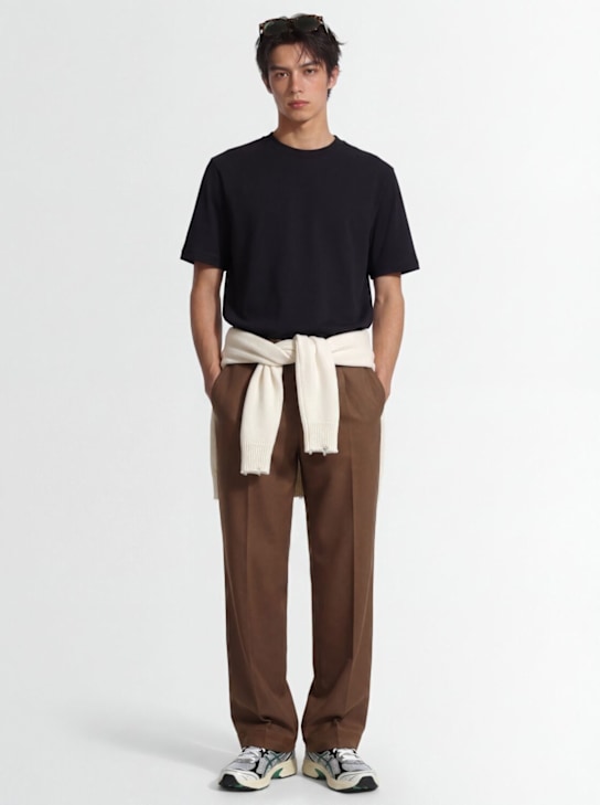 Laneus - Cotton jersey oversize t-shirt