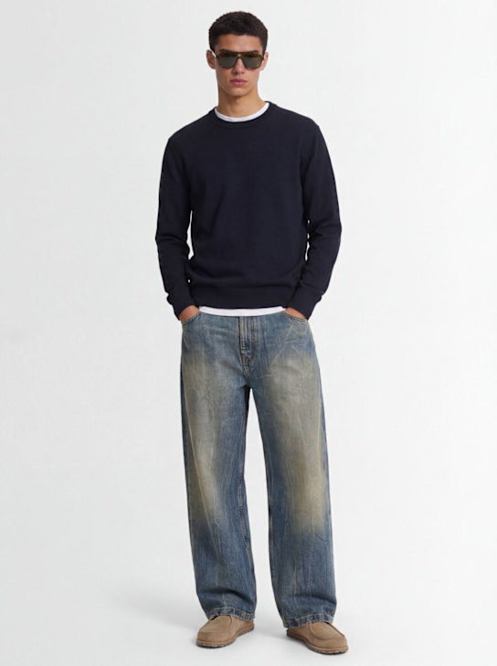 Laneus - Cotton crewneck sweater