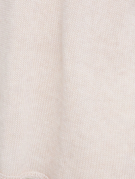Laneus: Cotton v-neck knit sweater