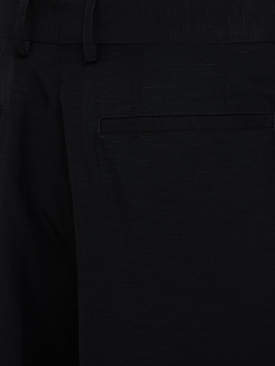 Laneus: Viscose & linen pants