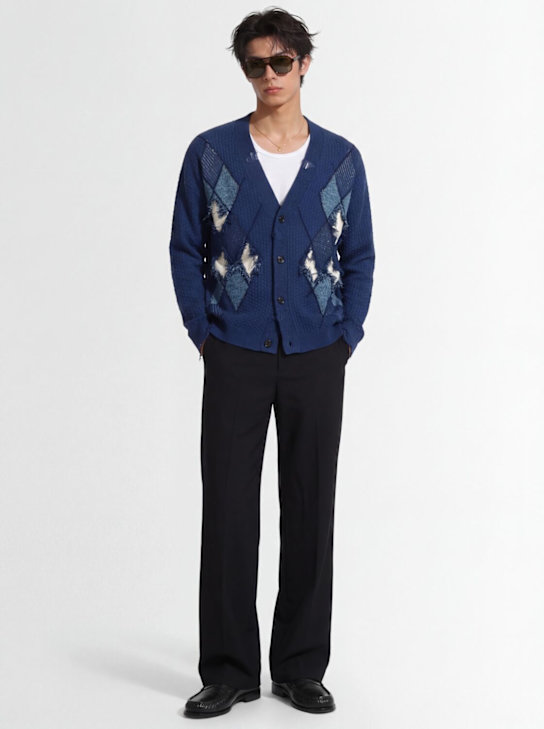 Laneus - Viscose & linen pants