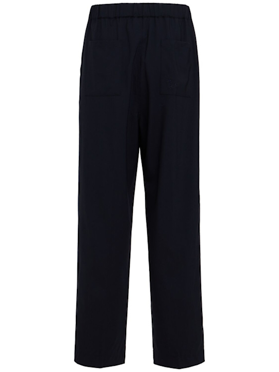 Laneus: Stretch wool pants