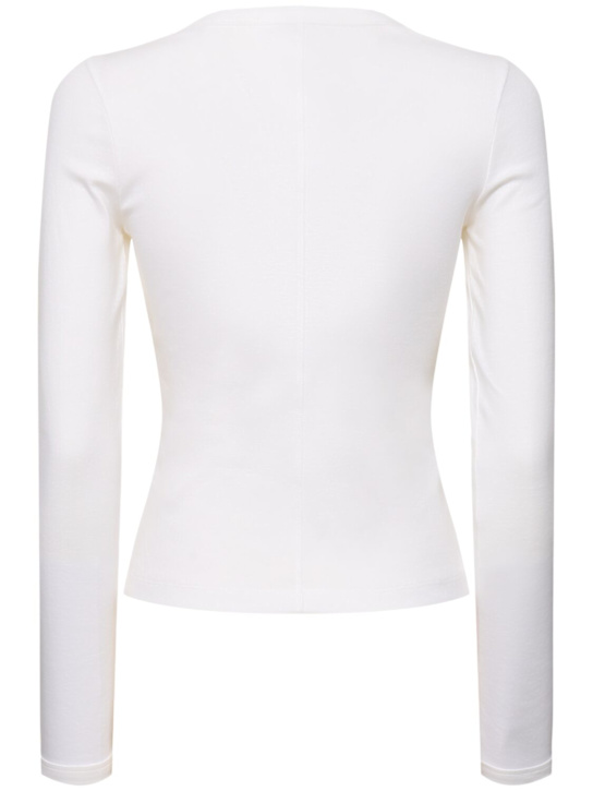 Flore Flore: T-shirt Max Tee in cotone organico a costine