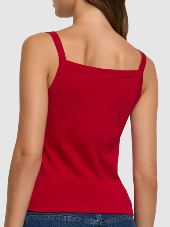 Flore Flore: Tanktop aus Bio-Baumwolljersey