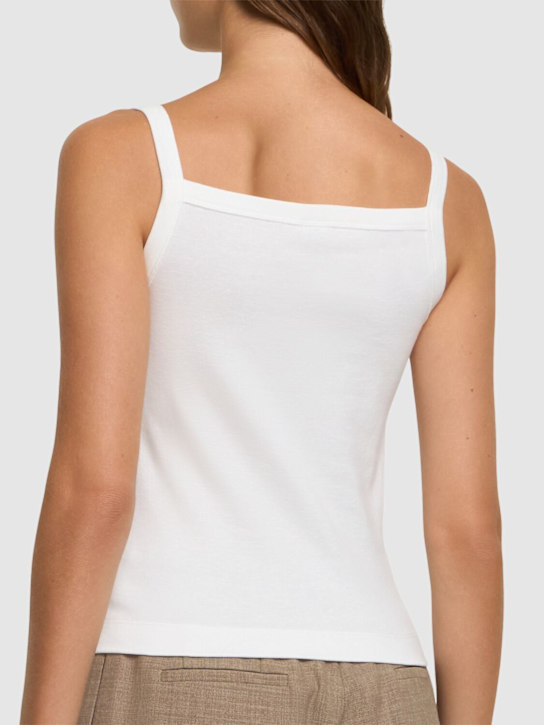 Flore Flore: Tanktop aus Bio-Baumwolljersey