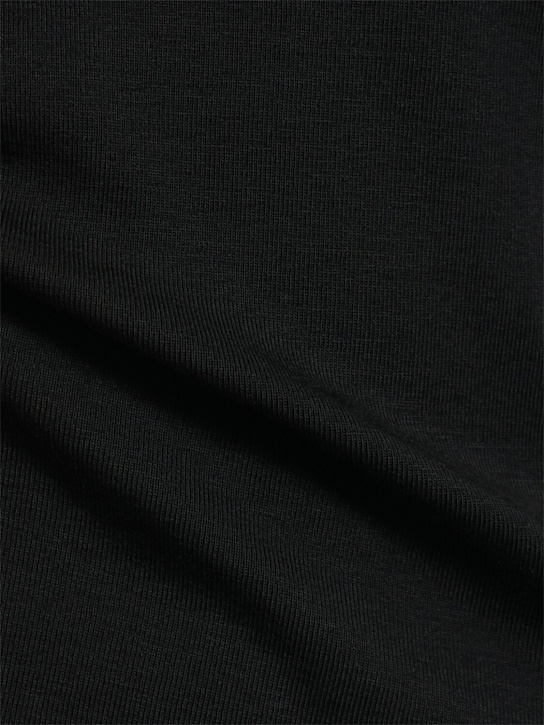 Flore Flore: T-shirt Car Baby Tee in cotone organico a costine