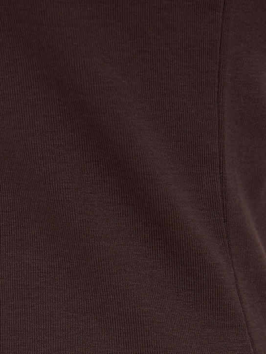 Flore Flore: T-shirt Car Baby Tee in cotone organico a costine