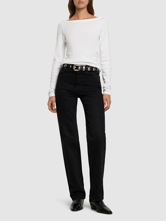 Flore Flore - Steffi long sleeve cotton t-shirt