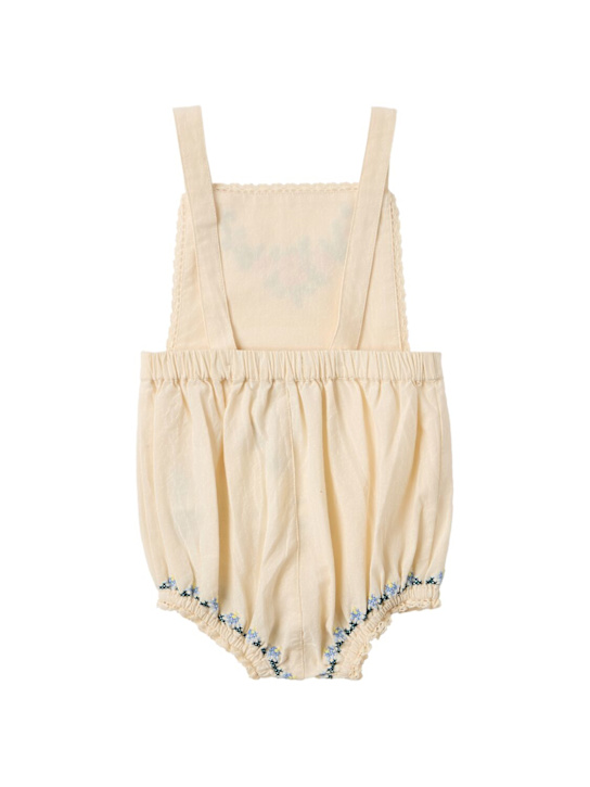 The New Society: Printed cotton romper