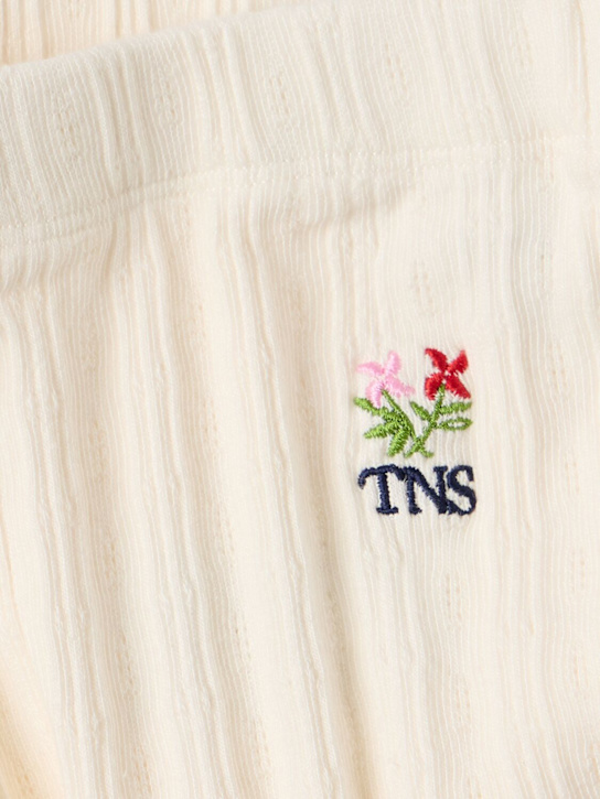 The New Society - Printed cotton blend leggings