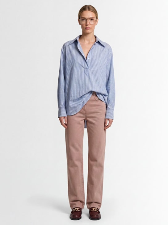 LUISA SPAGNOLI - Appretto baggy jeans
