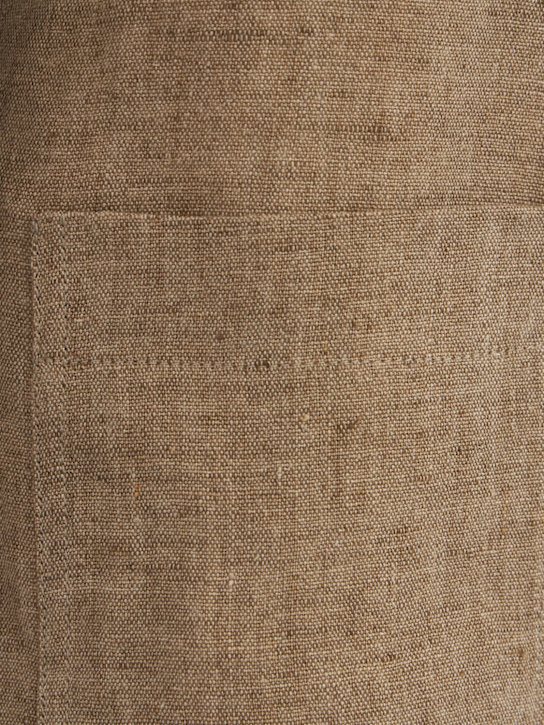 LUISA SPAGNOLI: Basilare linen polo sweater
