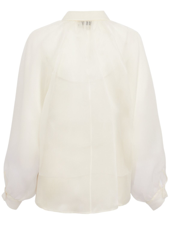 LUISA SPAGNOLI: Bergamina silk shirt