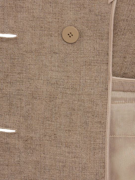 LUISA SPAGNOLI: Vittorio linen blazer