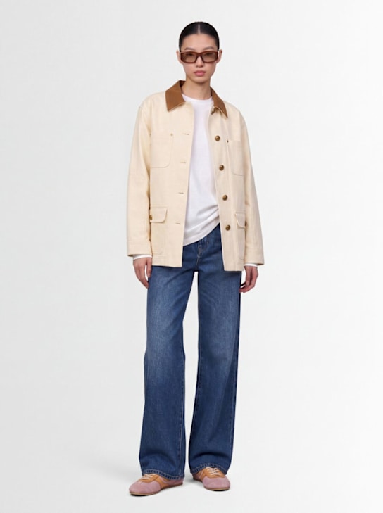 LUISA SPAGNOLI: Appretto wide jeans
