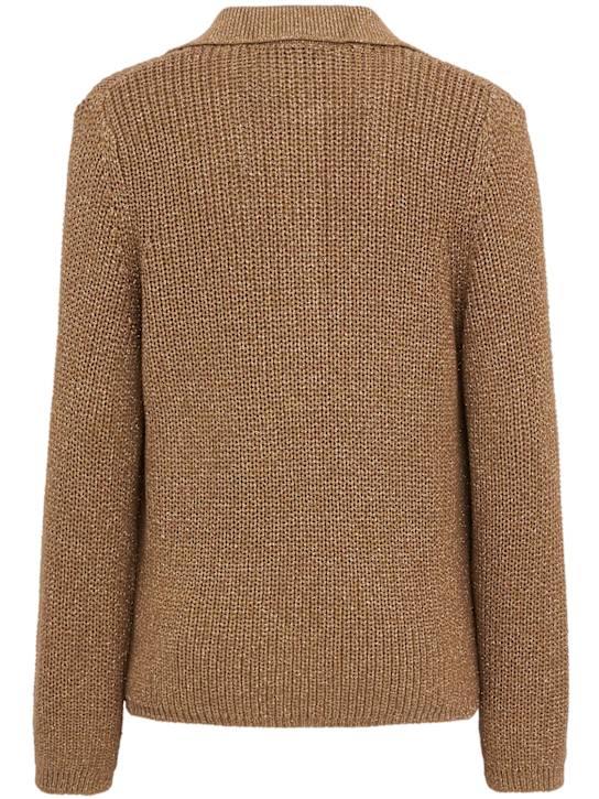 LUISA SPAGNOLI: Zizzania polo sweater
