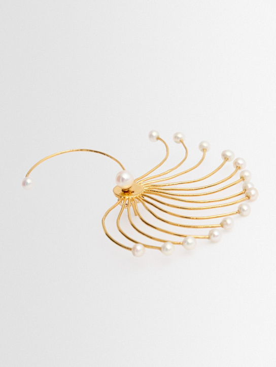 ALICE SAMBENATI - White Swan mono ear cuff
