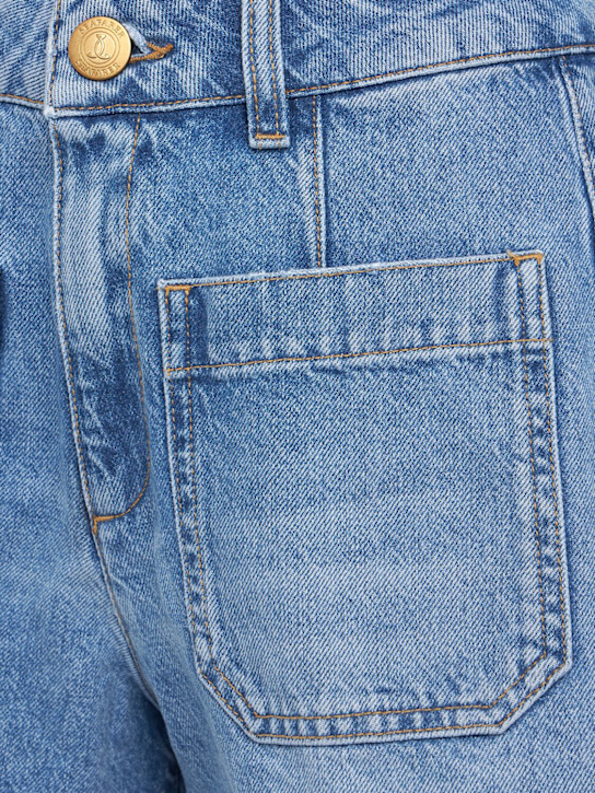 SEAFARER: Janet denim shorts