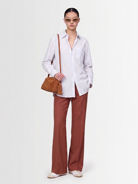 SEAFARER: Tara poplin shirt