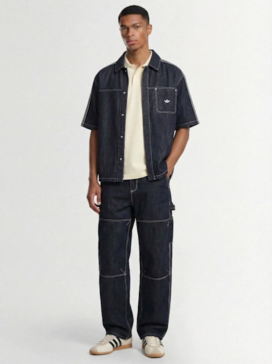 adidas Originals - Short sleeve denim shirt