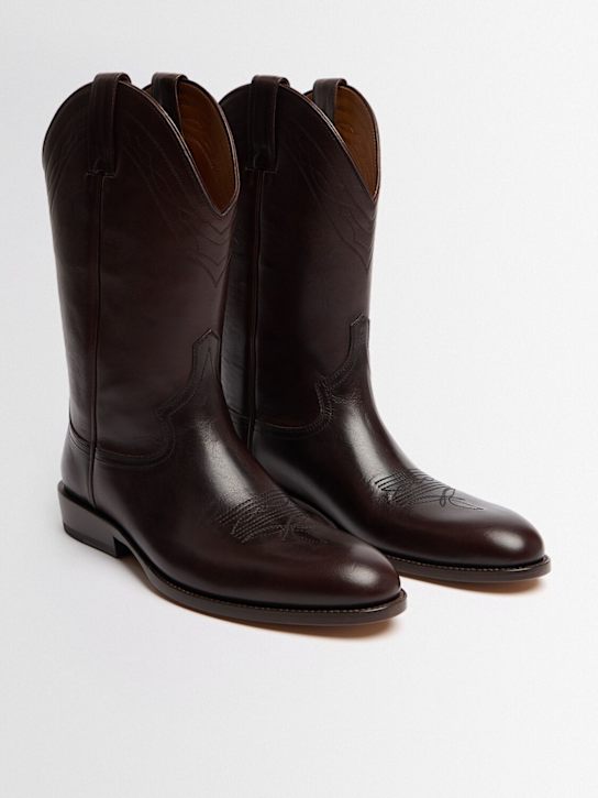 Buttero - Baio leather high boots