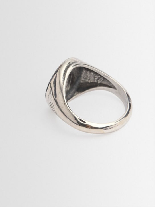 TWOJEYS - Midnight silver ring