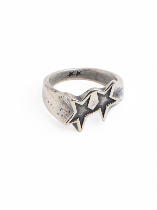 TWOJEYS - Tilted Icon silver ring