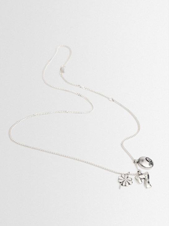 TWOJEYS - Casino silver necklace