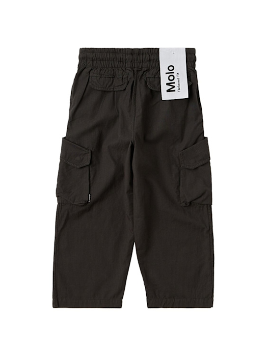 Molo: Cotton gabardine pants