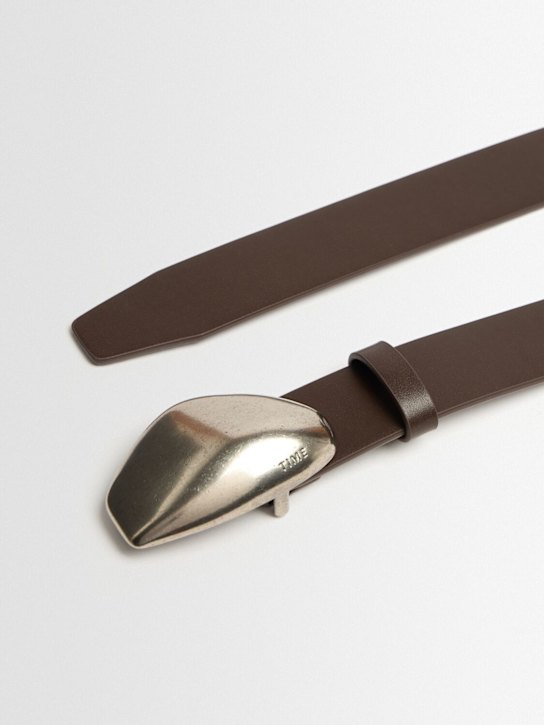 TIME: Leather belt