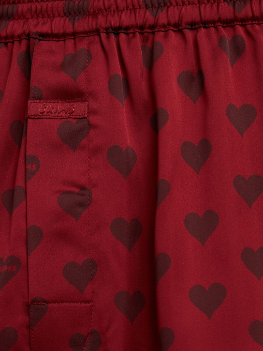 SKIMS: Hearts sateen boxers