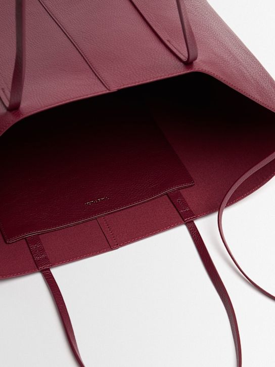 BY MALENE BIRGER: Abilla grain leather tote bag