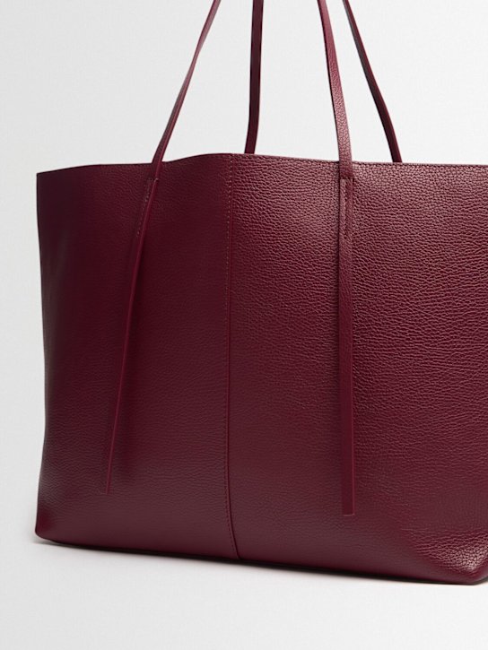 BY MALENE BIRGER: Abilla grain leather tote bag
